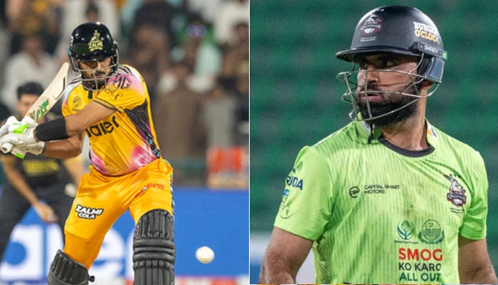 Babar Azam, captain of Peshawar Zalmi, was dismissed for a duck in the PSL 11 final against Hyderabad Kingsmen at Gaddafi Stadium on Sunday, falling just short of Fakhar Zaman’s record for most runs in a single season. The right-handed batter entered the high-stakes final needing just one run to surpass Zaman’s landmark tally. However, he was dismissed without scoring, missing out on a historic milestone. Previously, Zaman—representing Lahore Qalandars—set the record in the 2022 edition, amassing 588 runs in 13 innings at a strike rate of 152.72, including seven half-centuries and one century. Babar, meanwhile, equalled that tally in just 11 innings, scoring at an outstanding average of 73.50 and a strike rate of 145.90. His season included two centuries and three half-centuries. ### Most runs in a PSL season * Babar Azam (Peshawar Zalmi) – 588 runs in 2026 * Fakhar Zaman (Lahore Qalandars) – 588 runs in 2022 * Babar Azam (Peshawar Zalmi) – 569 runs in 2024 * Babar Azam (Karachi Kings) – 554 runs in 2021 * Mohammad Rizwan (Multan Sultans) – 550 runs in 2023 * Mohammad Rizwan (Multan Sultans) – 546 runs in 2022 * Kusal Mendis (Peshawar Zalmi) – 541* runs in 2026 * Babar Azam (Peshawar Zalmi) – 522 runs in 2023 * Mohammad Rizwan (Multan Sultans) – 500 runs in 2021 Moreover, the 31-year-old had earlier equalled two major records during the ongoing edition with a blistering century against Islamabad United in the Qualifier. Babar top-scored in that high-pressure match with a superb 103 off 59 deliveries, including 12 fours and four sixes, helping his side post 221/7 in 20 overs. His 57-ball century was his second of the season, making him only the second batter in PSL history to score two centuries in a single edition—joining Usman Khan, who achieved the feat in PSL 9 for Multan Sultans.