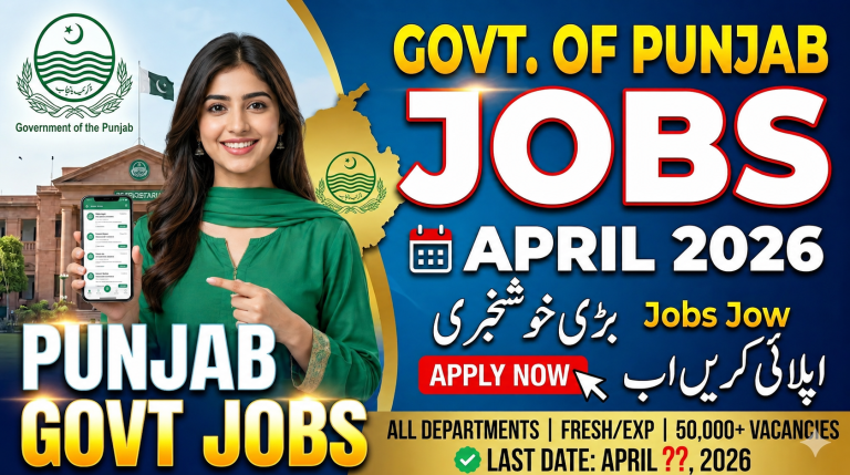 Latest Jobs in Pakistan Today 2026 – Govt Jobs, Private Jobs & MCQs Preparation