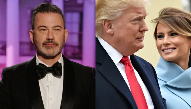 Jimmy Kimmel roasts Donald, Melanie Trump even after a warning